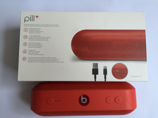 Beats Pill+ Black White Red Blue 4 Colors _SKU322445005013